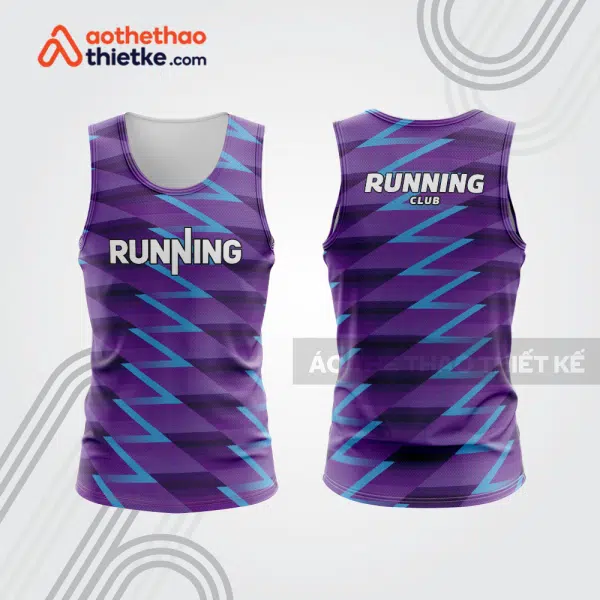 Mẫu thiết kế áo thể thao tank top chạy bộ đẹp cbb75