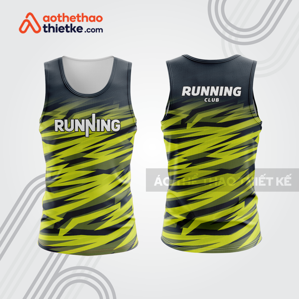 Mẫu thiết kế áo thể thao tank top chạy bộ đẹp cbb76