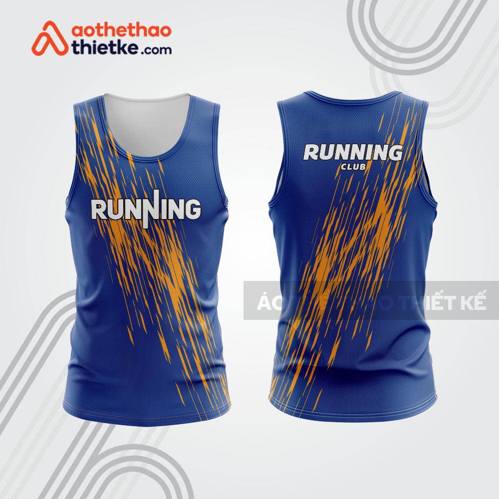 Mẫu thiết kế áo thể thao tank top chạy bộ đẹp cbb78