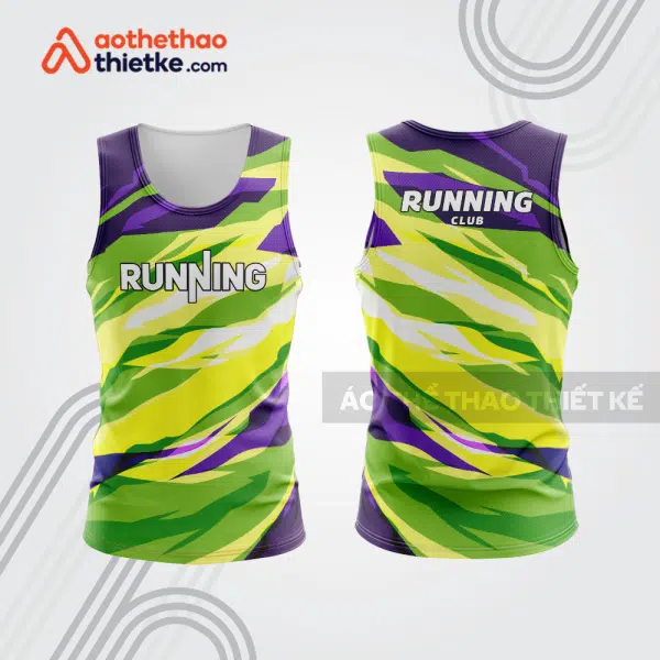 Mẫu thiết kế áo thể thao tank top chạy bộ đẹp cbb79