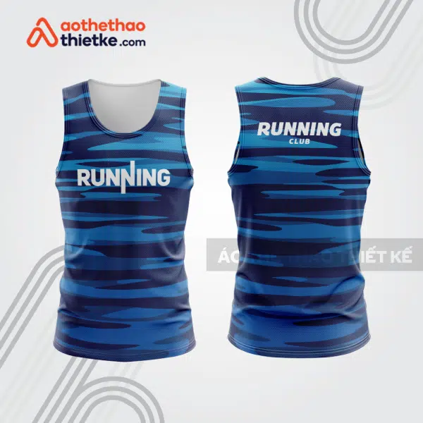 Mẫu thiết kế áo thể thao tank top chạy bộ đẹp cbb87
