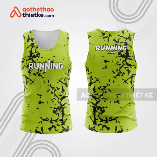 Mẫu thiết kế áo thể thao tank top chạy bộ đẹp cbb89