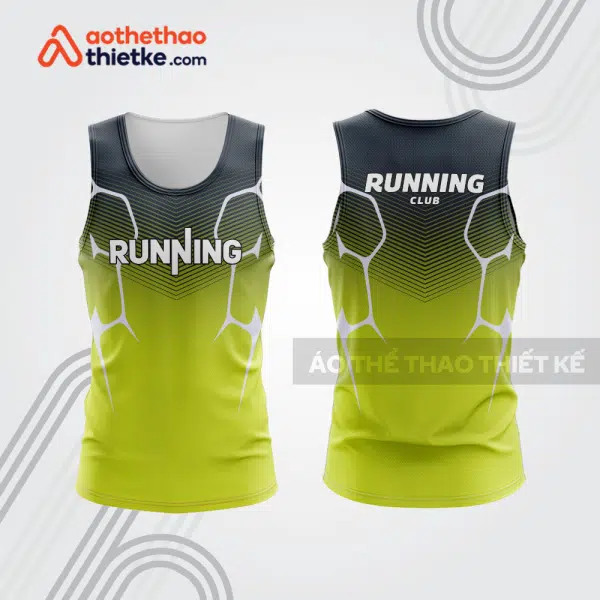 Mẫu thiết kế áo thể thao tank top chạy bộ đẹp cbb92