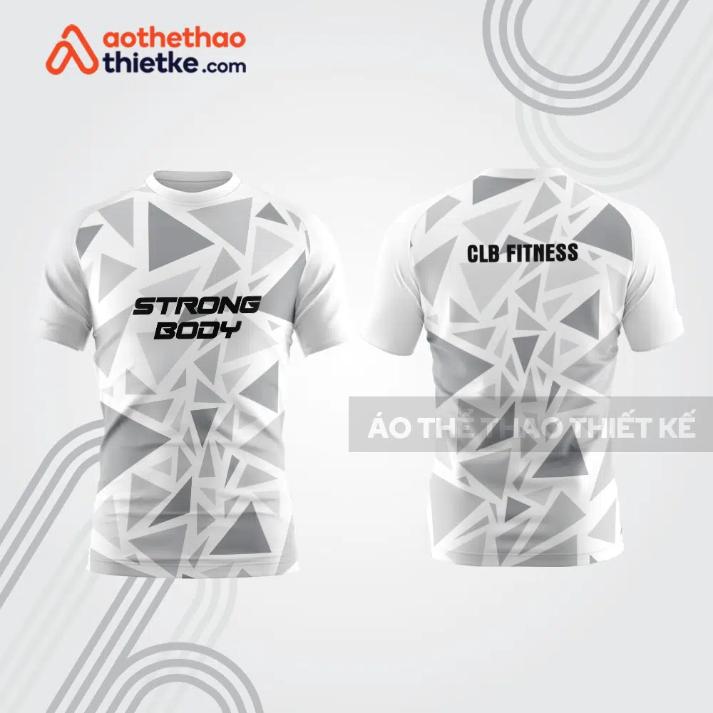 Mẫu thiết kế áo đồng phục t-shirt fitness & gym đẹp fg104