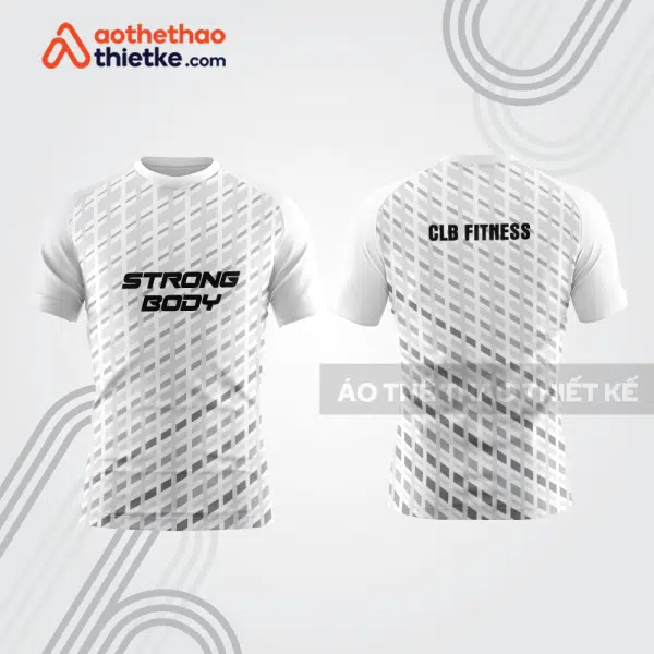 Mẫu thiết kế áo đồng phục t-shirt fitness & gym đẹp fg108