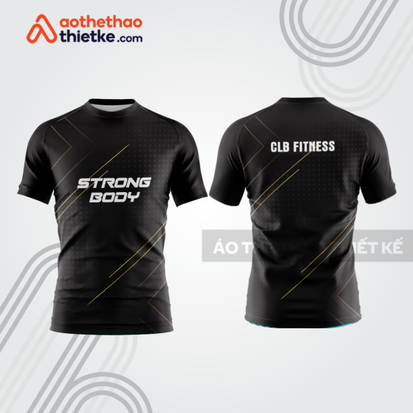 Mẫu thiết kế áo t-shirt fitness & gym fg11
