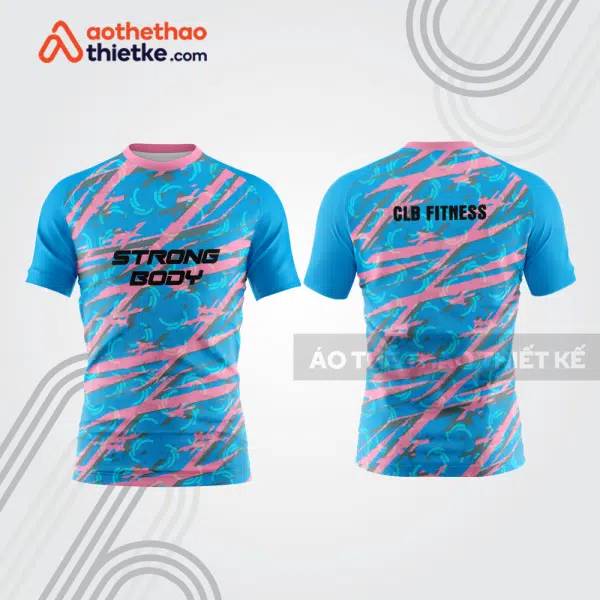 Mẫu thiết kế áo đồng phục t-shirt fitness & gym đẹp fg115