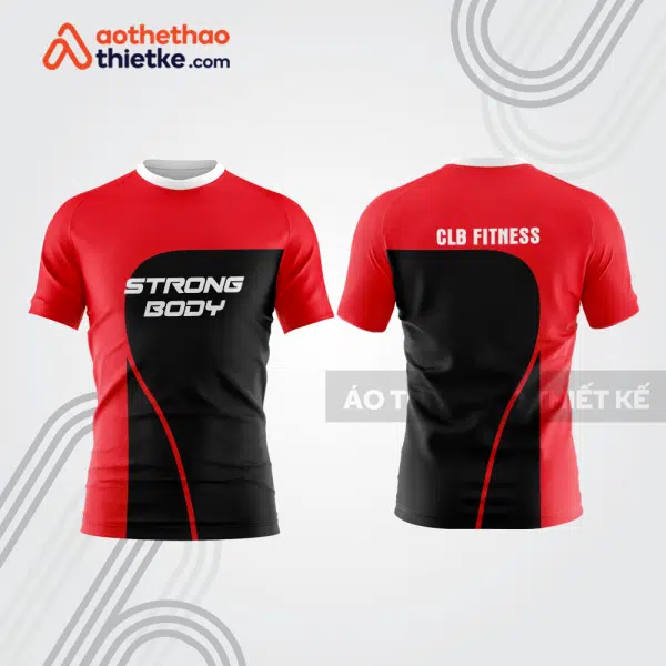 Mẫu thiết kế áo đồng phục t-shirt fitness & gym đẹp fg116