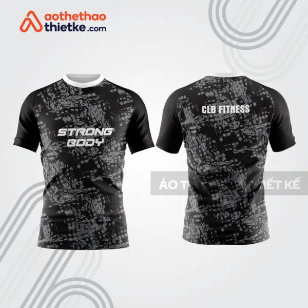 Mẫu thiết kế áo đồng phục t-shirt fitness & gym đẹp fg118