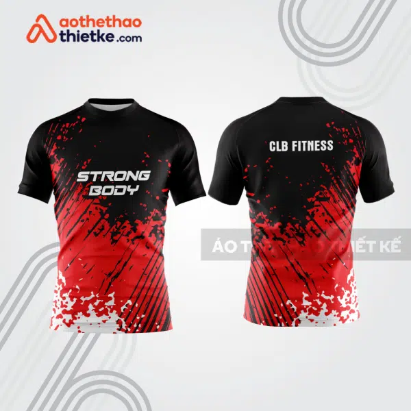Mẫu thiết kế áo đồng phục t-shirt fitness & gym đẹp fg120
