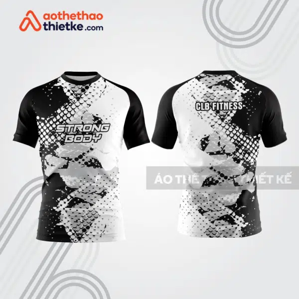 Mẫu thiết kế áo đồng phục t-shirt fitness & gym đẹp fg121