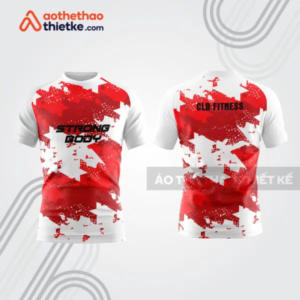 Mẫu thiết kế áo đồng phục t-shirt fitness & gym đẹp fg125
