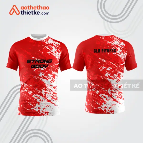 Mẫu thiết kế áo đồng phục t-shirt fitness & gym đẹp fg126