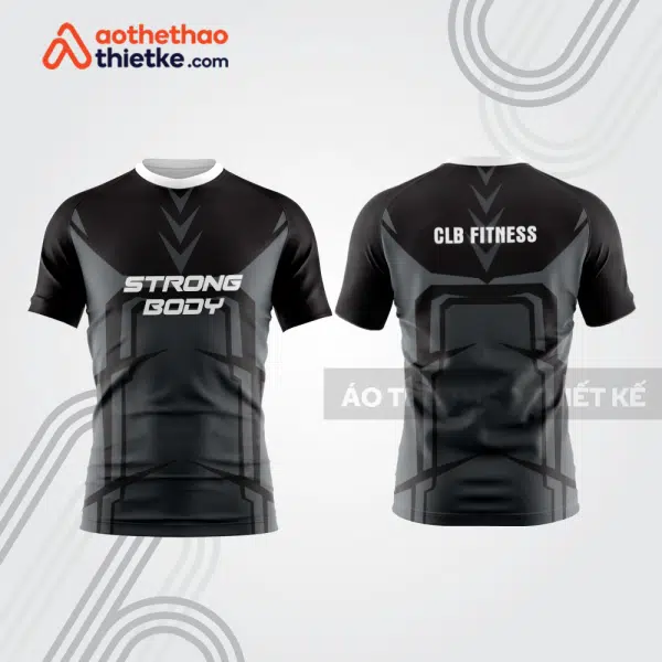 Mẫu thiết kế áo đồng phục t-shirt fitness & gym đẹp fg127