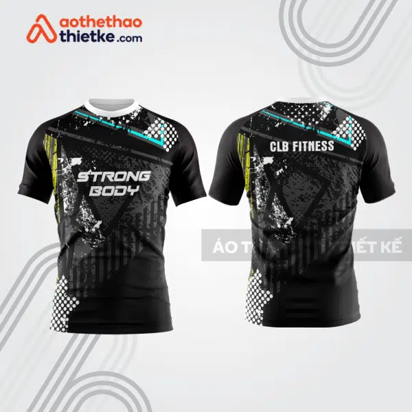 Mẫu thiết kế áo đồng phục t-shirt fitness & gym đẹp fg128