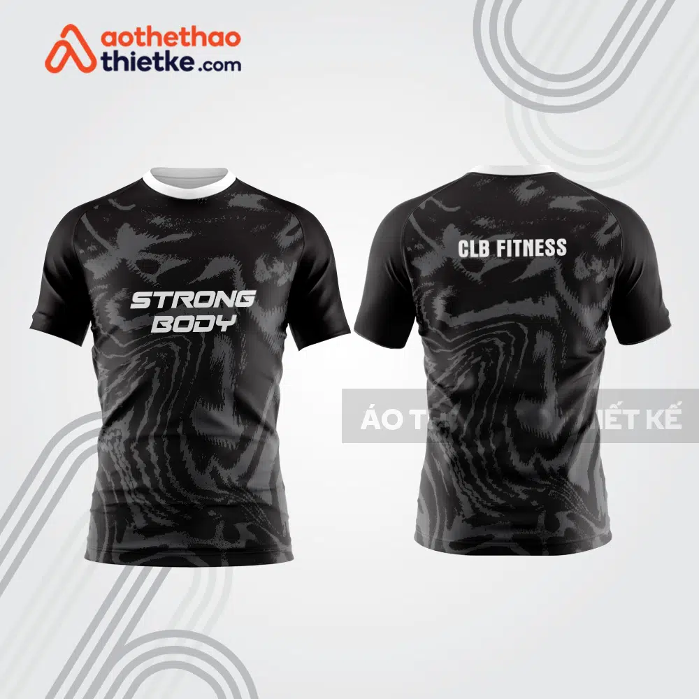 Mẫu thiết kế áo đồng phục t-shirt fitness & gym đẹp fg129
