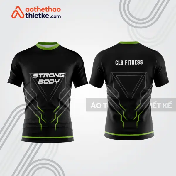 Mẫu thiết kế áo đồng phục t-shirt fitness & gym đẹp fg132