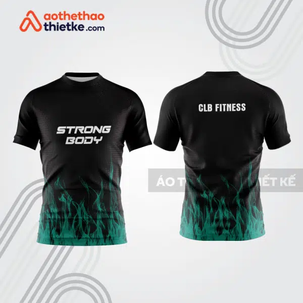Mẫu thiết kế áo đồng phục t-shirt fitness & gym đẹp fg133