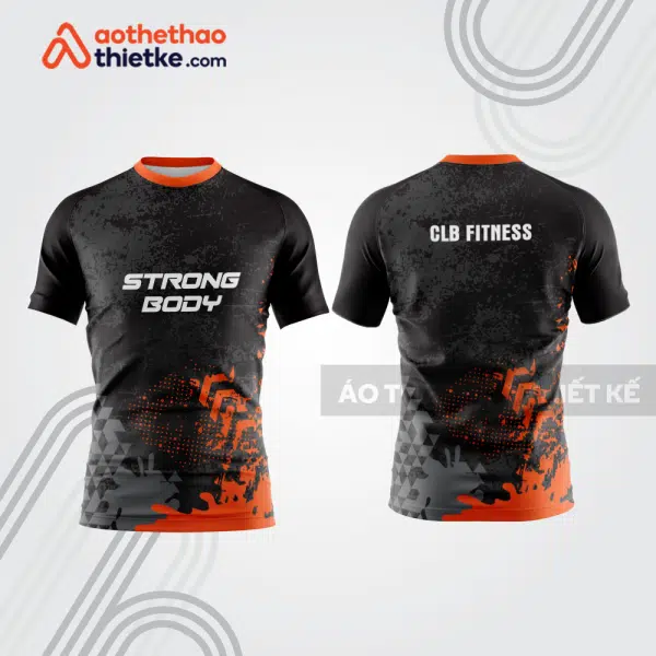 Mẫu thiết kế áo đồng phục t-shirt fitness & gym đẹp fg137
