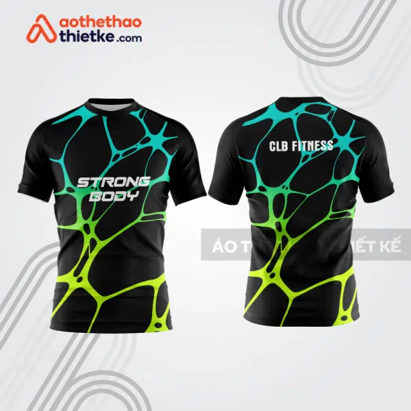 Mẫu thiết kế áo đồng phục t-shirt fitness & gym đẹp fg139