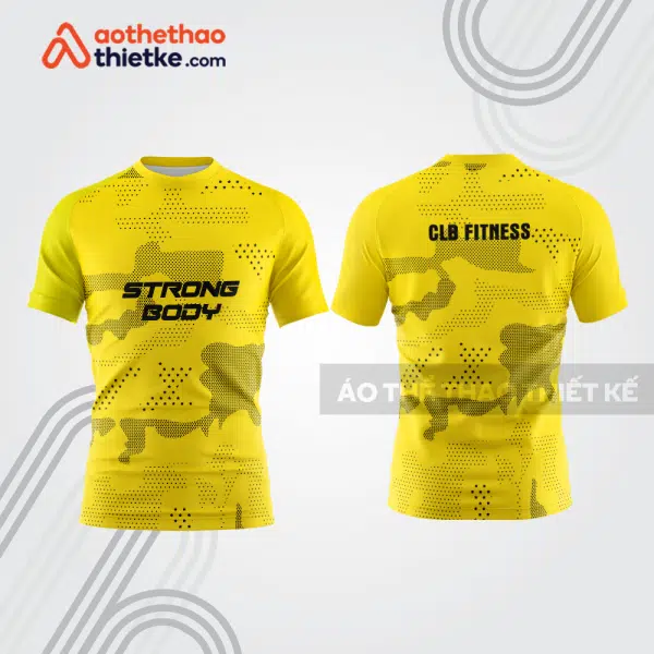 Mẫu thiết kế áo t-shirt fitness & gym fg14