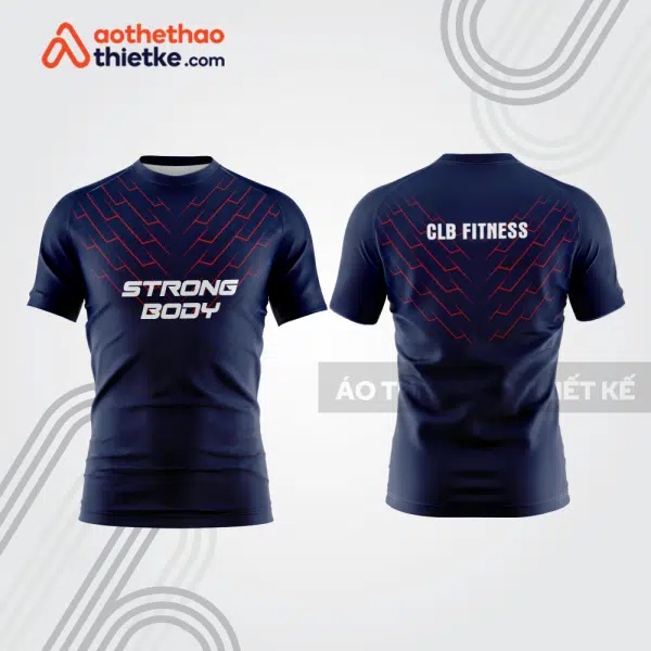 Mẫu thiết kế áo đồng phục t-shirt fitness & gym đẹp fg141