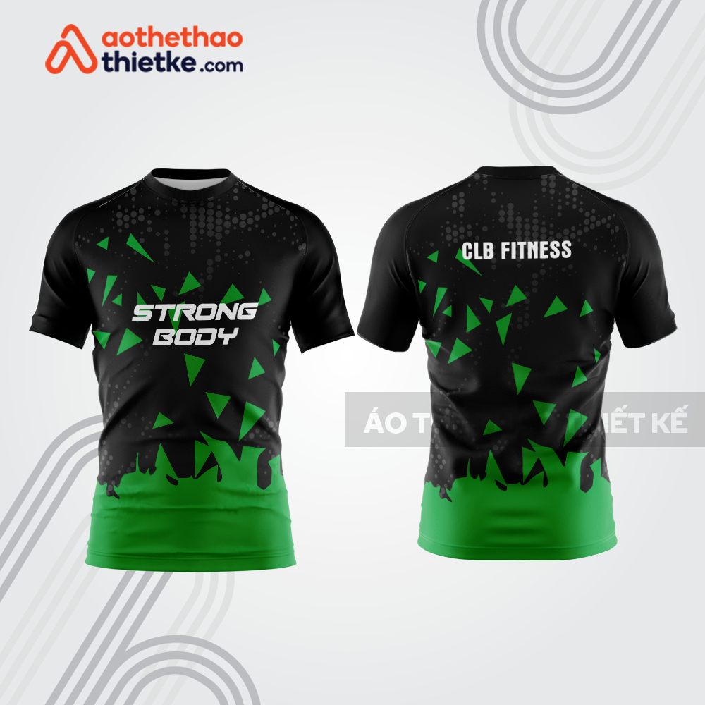 Mẫu thiết kế áo t-shirt fitness & gym fg15