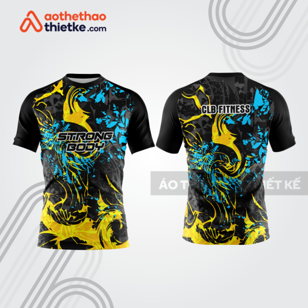 Mẫu thiết kế áo t-shirt fitness & gym fg17