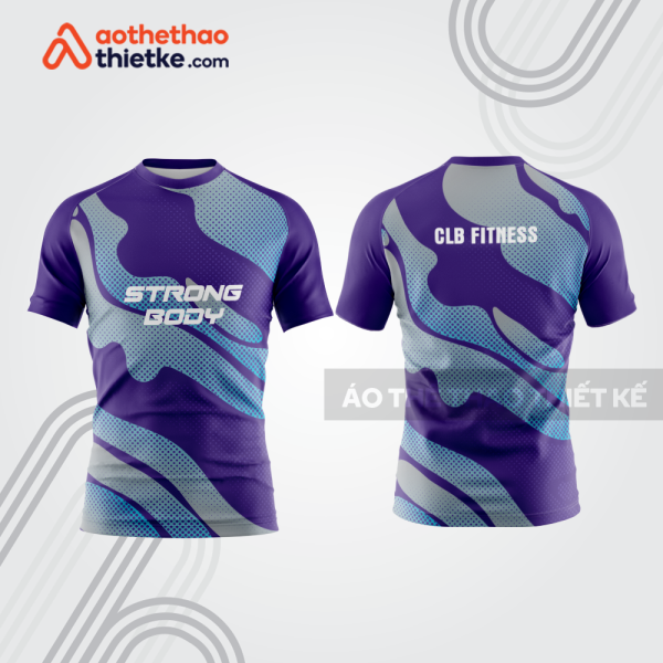 Mẫu thiết kế áo t-shirt fitness & gym fg21