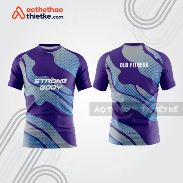 Mẫu thiết kế áo t-shirt fitness & gym fg21
