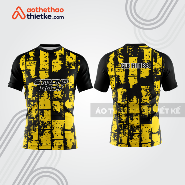 Mẫu thiết kế áo t-shirt fitness & gym fg22