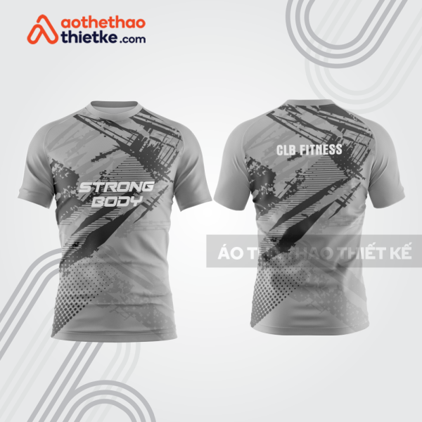 Mẫu thiết kế áo đồng phục t-shirt fitness & gym fg29