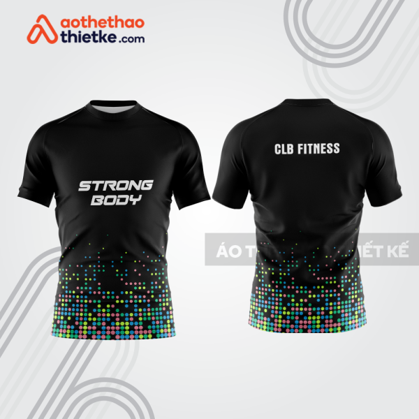 Mẫu thiết kế áo đồng phục t-shirt fitness & gym fg30