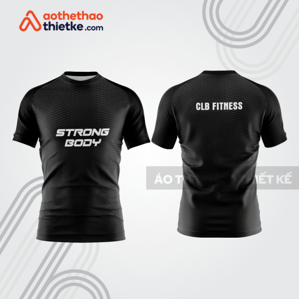 Mẫu thiết kế áo đồng phục t-shirt fitness & gym fg31