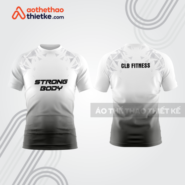 Mẫu thiết kế áo đồng phục t-shirt fitness & gym fg33
