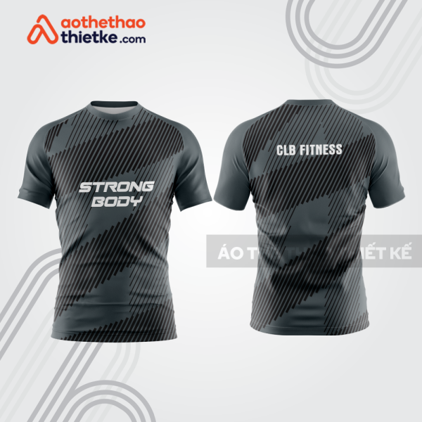 Mẫu thiết kế áo đồng phục t-shirt fitness & gym fg34