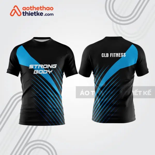 Mẫu thiết kế áo đồng phục t-shirt fitness & gym fg40