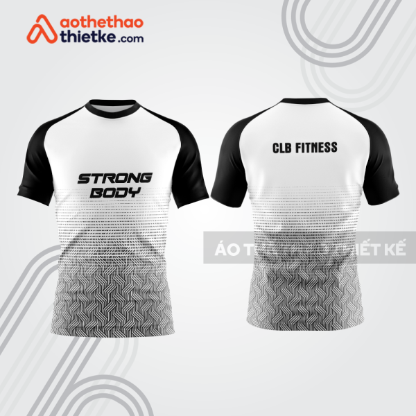 Mẫu thiết kế áo đồng phục t-shirt fitness & gym fg43