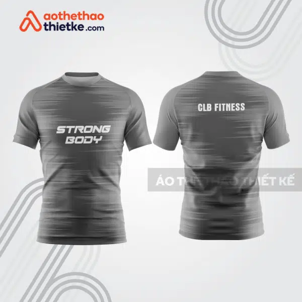 Mẫu thiết kế áo đồng phục t-shirt fitness & gym fg44