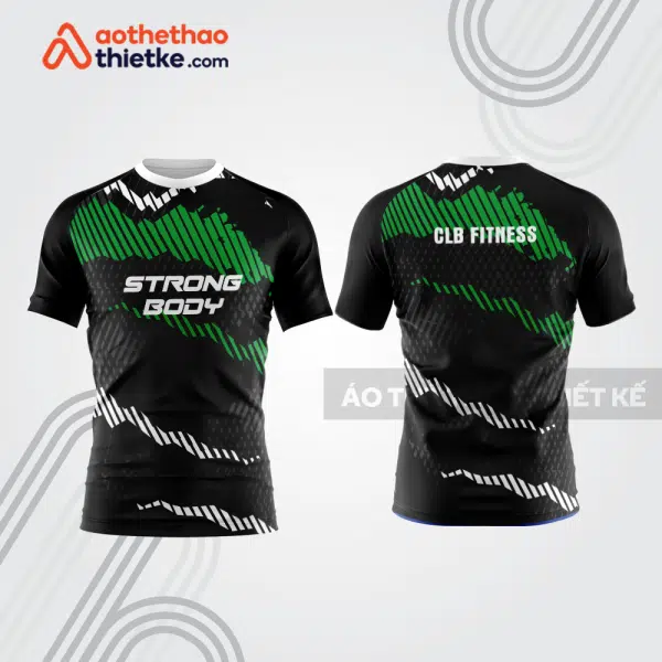 Mẫu thiết kế áo đồng phục t-shirt fitness & gym fg49