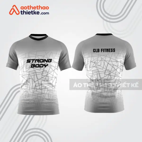 Mẫu thiết kế áo đồng phục t-shirt fitness & gym fg51