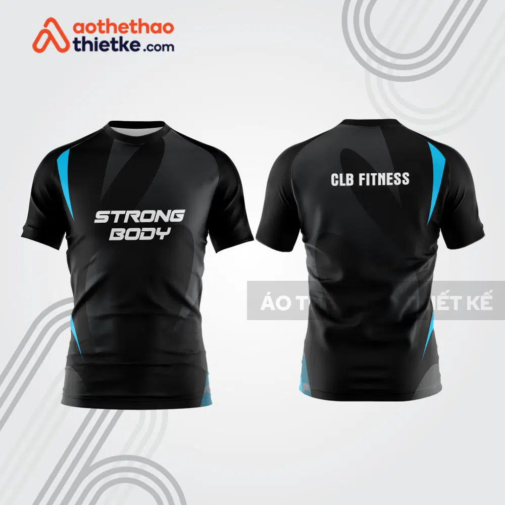 Mẫu thiết kế áo đồng phục t-shirt fitness & gym fg56