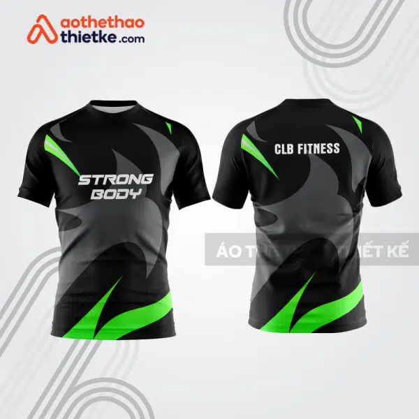 Mẫu thiết kế áo đồng phục t-shirt fitness & gym fg59