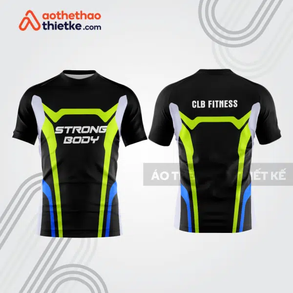 Mẫu thiết kế áo t-shirt fitness & gym fg6
