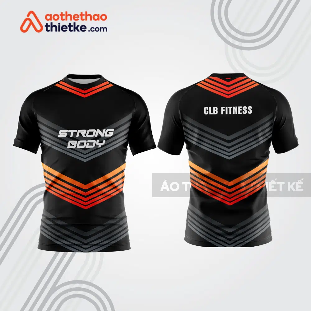 Mẫu thiết kế áo đồng phục t-shirt fitness & gym fg60