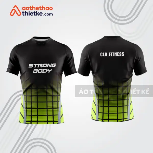 Mẫu thiết kế áo đồng phục t-shirt fitness & gym fg62