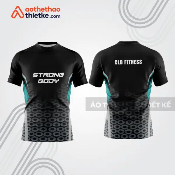 Mẫu thiết kế áo đồng phục t-shirt fitness & gym fg63