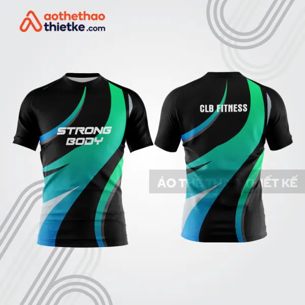 Mẫu thiết kế áo đồng phục t-shirt fitness & gym fg66