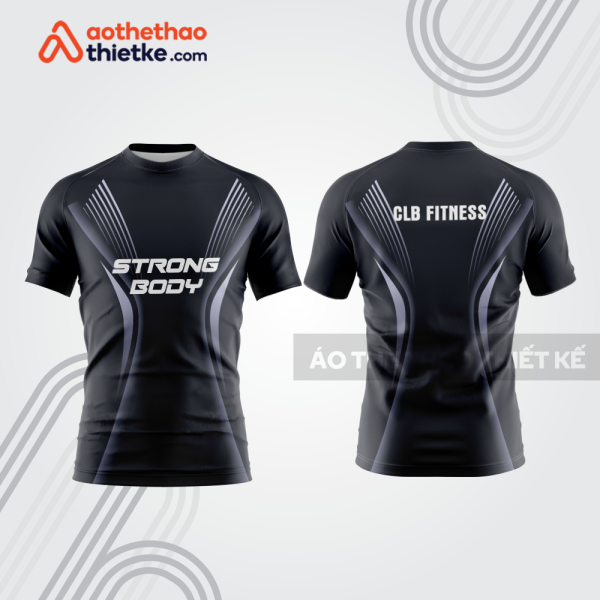 Mẫu thiết kế áo t-shirt fitness & gym fg7