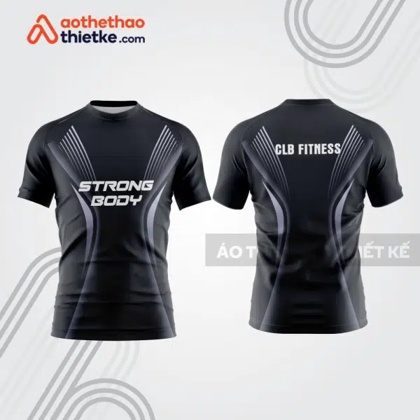 Mẫu thiết kế áo t-shirt fitness & gym fg7